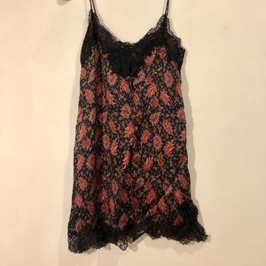 Silky Paisley Slipdress